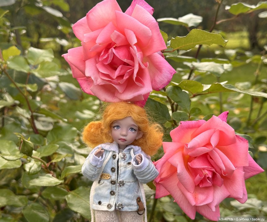 Осень в розах — Авторские куклы BJD (БЖД) у нас дома: фото (фото 3)