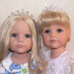 Утро у модниц. Одежда для кукол Gotz своими руками