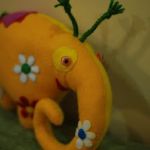 Мои слоны из фетра