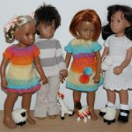 Сравнение Sasha Doll разных лет