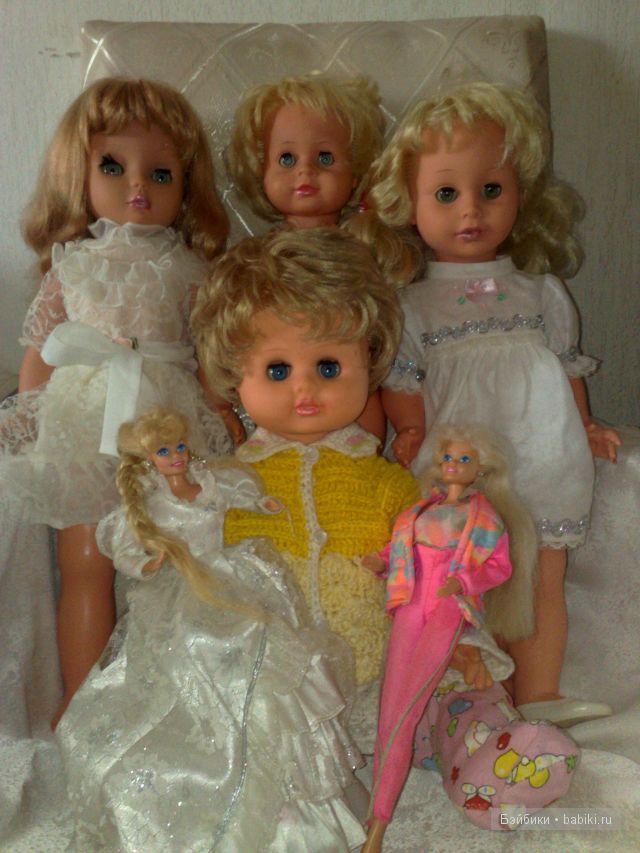 мои детские куклы