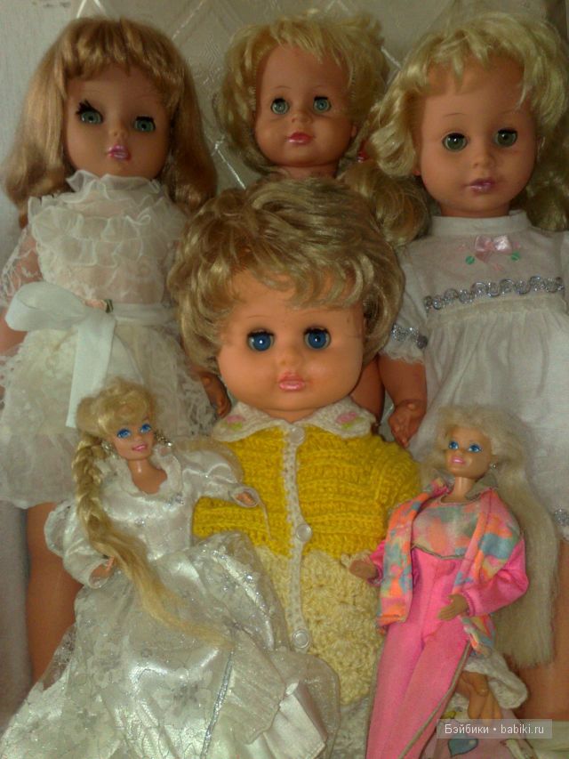 мои детские куклы