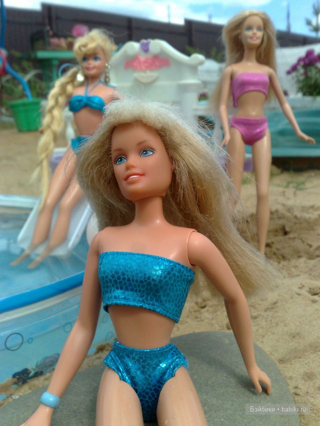 а теперь все в бассейн