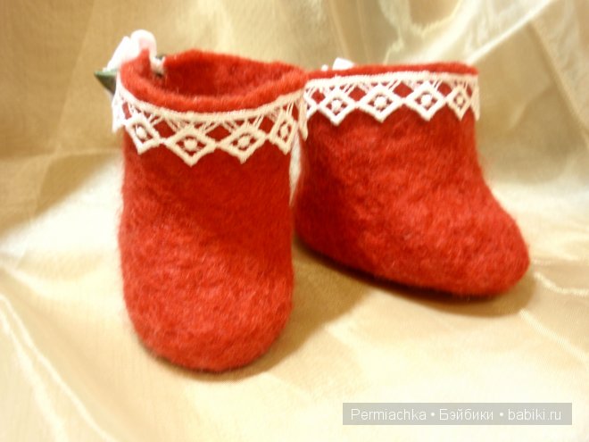 Валенки для куклы