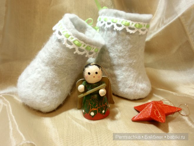 Валенки для куклы