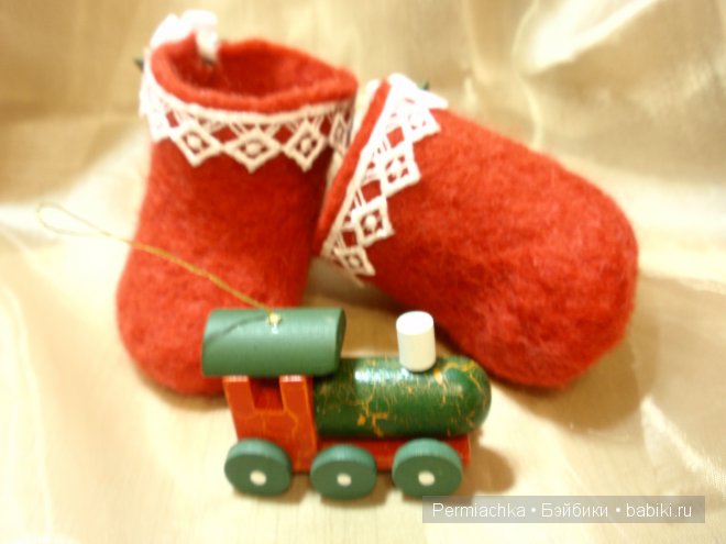 Валенки для куклы