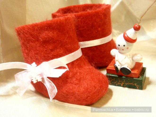 Валенки для куклы