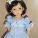 Меня зовут Жизель (новое платье для куклы Эффнер)