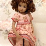 Новое платье на старую тему. Комплект одежды для куклы Эффнер.