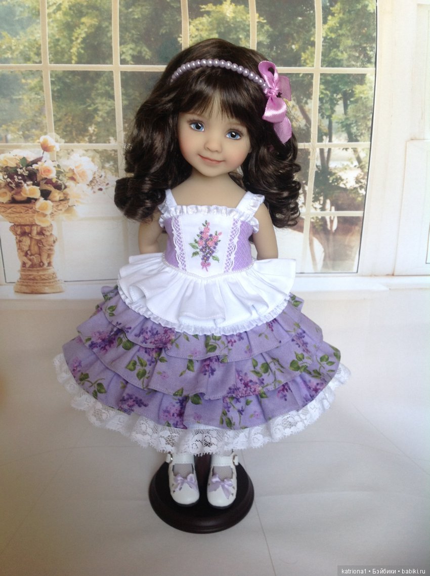 Сирени нежный аромат — Куклы Dianna Effner (Эффнер) из винила: Little Darling (фото 7)