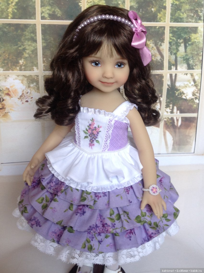 Сирени нежный аромат — Куклы Dianna Effner (Эффнер) из винила: Little Darling (фото 4)