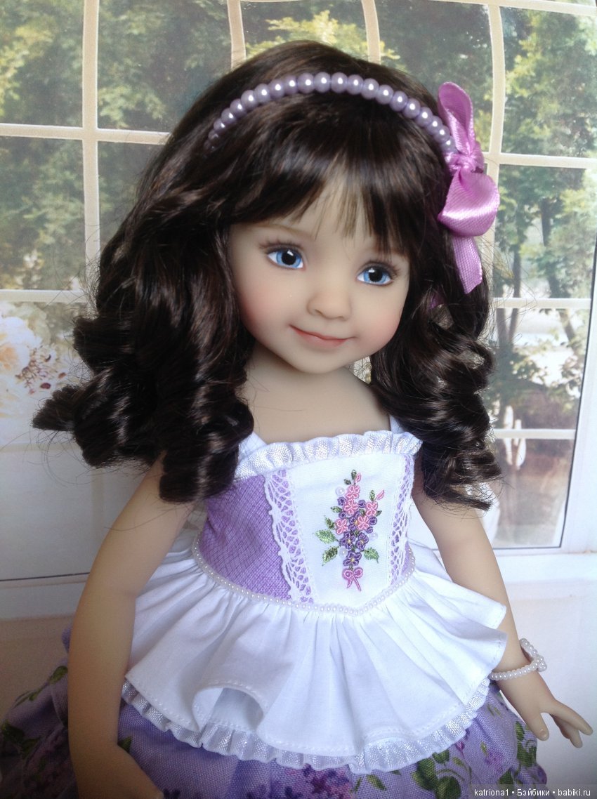Сирени нежный аромат — Куклы Dianna Effner (Эффнер) из винила: Little Darling (фото 2)