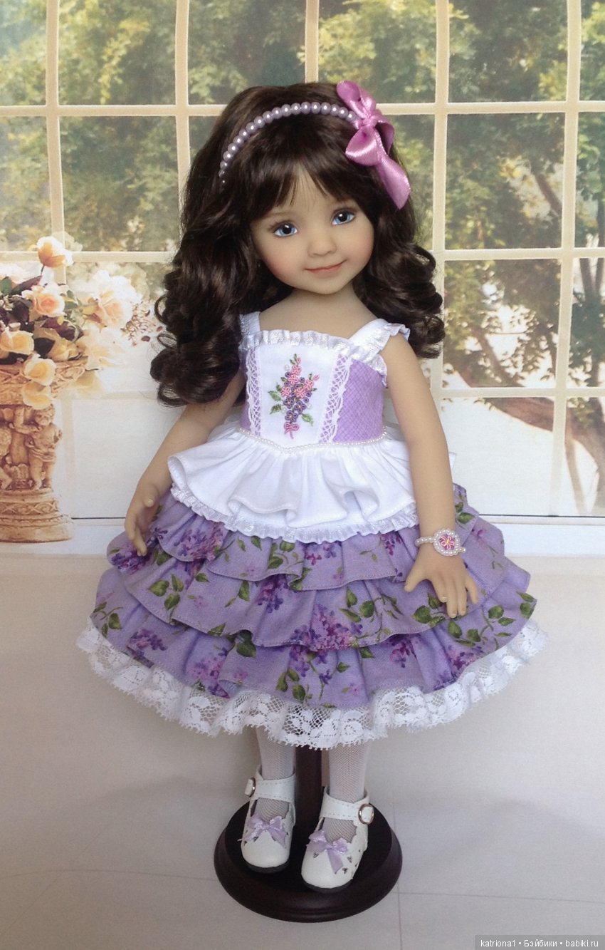 Сирени нежный аромат — Куклы Dianna Effner (Эффнер) из винила: Little Darling