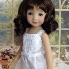 Нижний комплект в винтажном стиле для малышек Эффнер