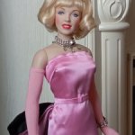 Кукла Монро Франклин Минт Monroe Franklin Mint и два наряда