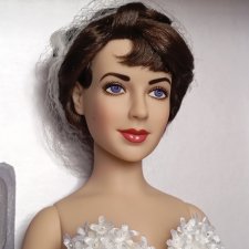 Кукла Элизабет Тейлор Франклин Минт Franklin mint