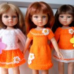 Апельсиновое настроение. Одежда для кукол Paola Reina