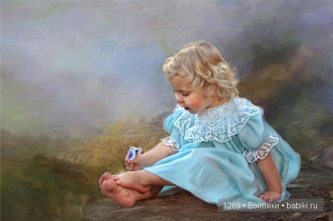 Дорога в детство. Работы разных художников с изображением детей