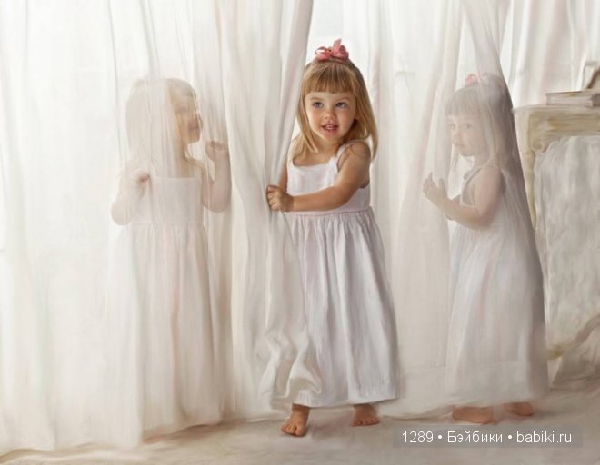 Дорога в детство. Работы разных художников с изображением детей