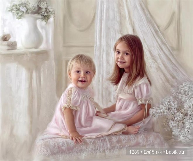 Дорога в детство. Работы разных художников с изображением детей