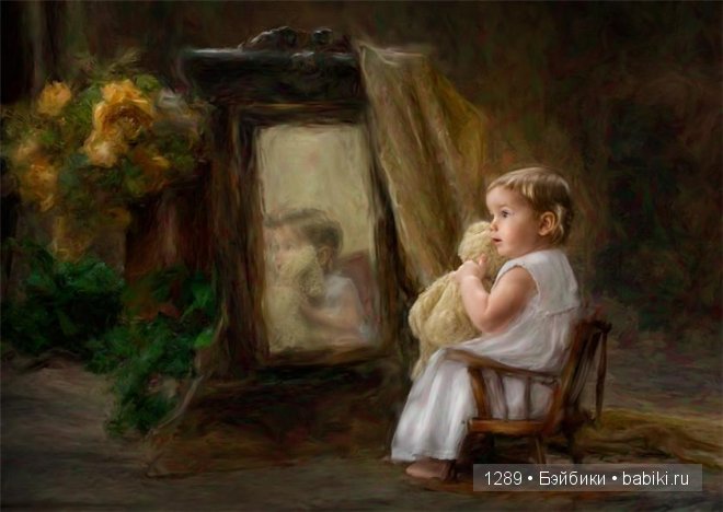 Дорога в детство. Работы разных художников с изображением детей