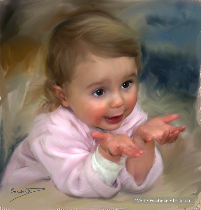 Дорога в детство. Работы разных художников с изображением детей