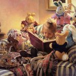 Дорога в детство. Работы разных художников с изображением детей