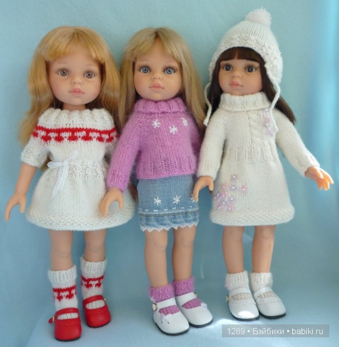 Oсенние наряды для паолочек (Куклы Paola Reina 32 см) (фото 8)