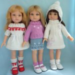 Oсенние наряды для паолочек (Куклы Paola Reina 32 см)