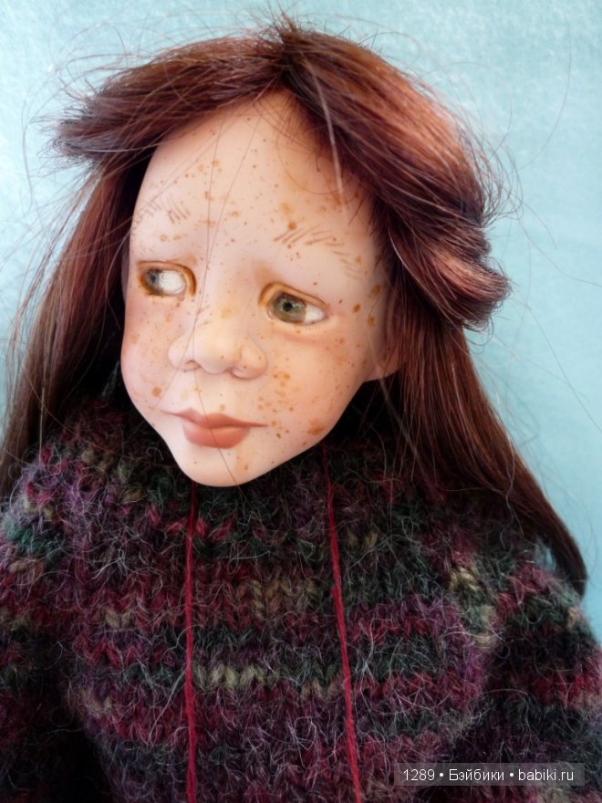 Среди других играющих детей она напоминает лягушонка... Кукла Sandi McAslan (фото 2)