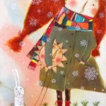 Когда сугробы были большими. Картины Анны Силивончик