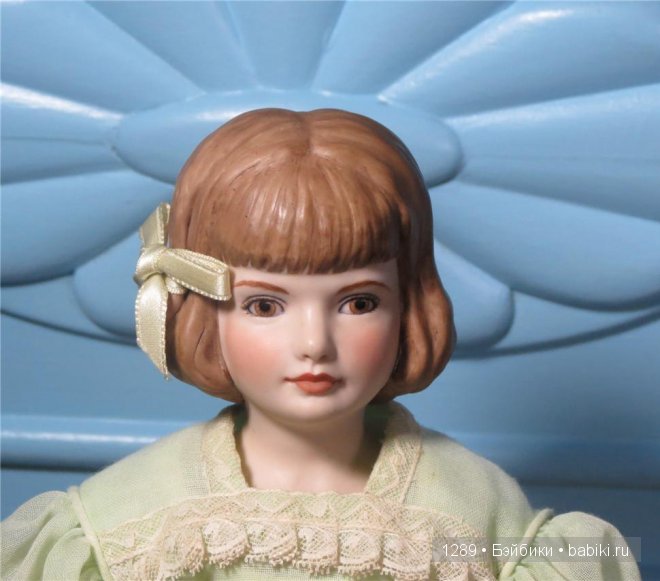 Платье для Полли. Фарфоровая кукла Polly от Fawn Zeller (фото 3)