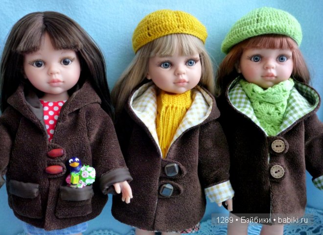 Теплая одежда для паолочек. Куклы Paola Reina 32
