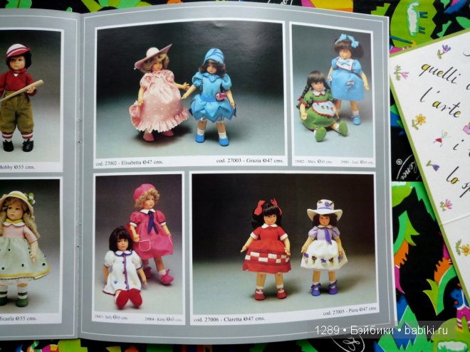 Куклы Lenci - Каталог 1977-1984 гг. Кукла Stefania (фото 9)