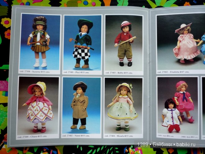 Куклы Lenci - Каталог 1977-1984 гг. Кукла Stefania (фото 8)