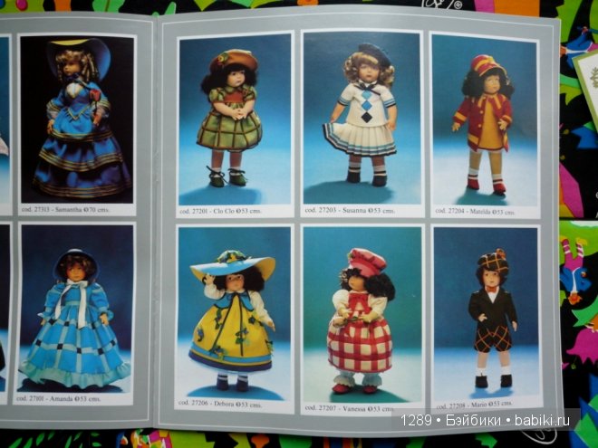 Куклы Lenci - Каталог 1977-1984 гг. Кукла Stefania (фото 5)