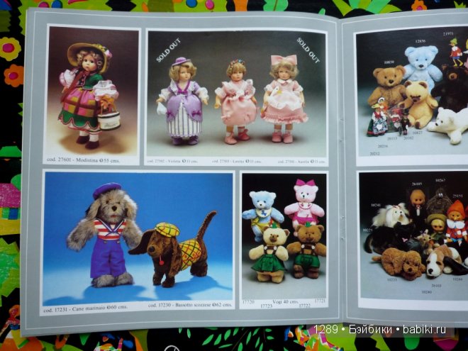 Куклы Lenci - Каталог 1977-1984 гг. Кукла Stefania (фото 10)