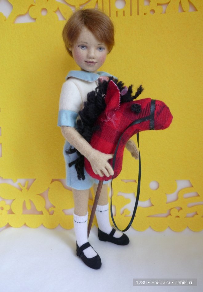 Мальчик Azure и его бумажный кораблик. Кукла Maggie Iacono (2011 г.) | Бэйбики Мальчик Azure и его бумажный кораблик. Кукла Maggie Iacono (2011 г.) (фото 4)