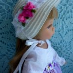 Ты отражение луча...  Нарядный комплект для куклы Paola Reina 32