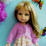 История одной кофточки для куклы. Бесшовное вязание: маленький мастер-класс