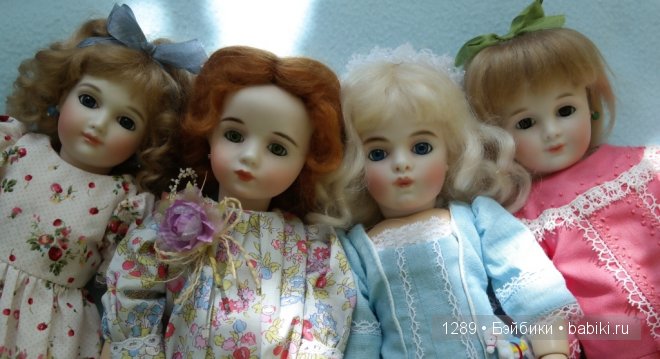 Репродукции антикварных кукол Бранки Шарли (Branka Schärli)