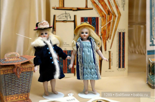 Работы Бранки Шарли (Branka Schärli) в Музее антикварных кукол в Париже