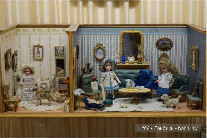 Работы Бранки Шарли (Branka Schärli) в Музее антикварных кукол в Париже