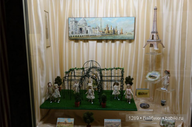 Работы Бранки Шарли (Branka Schärli) в Музее антикварных кукол в Париже
