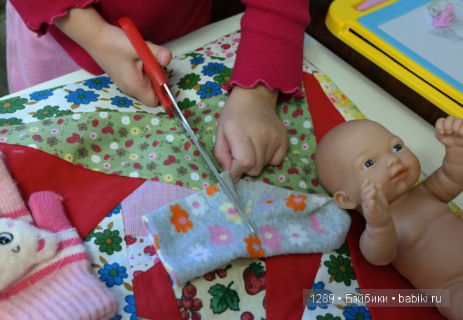 Первый наряд для Лялечки | Бэйбики Первый наряд для Лялечки — Одежда и обувь для кукол своими руками: фото (фото 5)