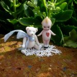 Маленький принц и Кьюпи от Бранки Шарли, Branka Schärli на море