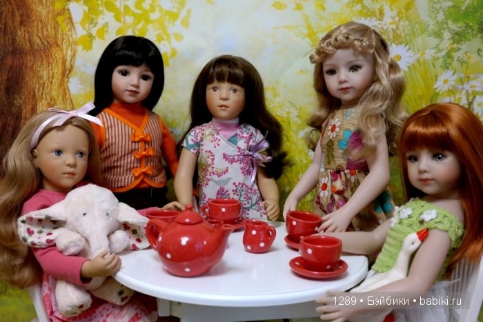 Fanouche от Silvia Natterer в гостях у кукол Maru and Friends. Испанские истории