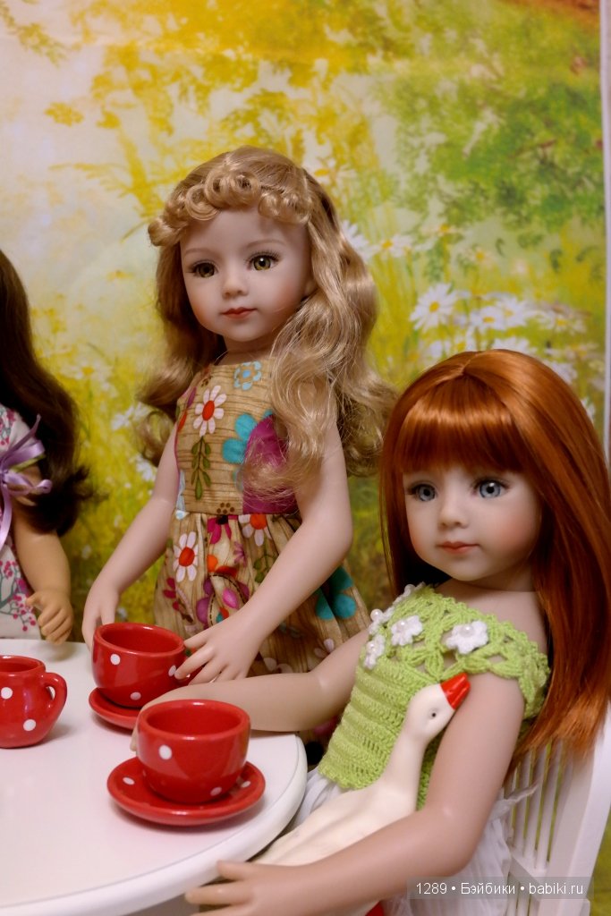 Fanouche от Silvia Natterer в гостях у кукол Maru and Friends. Испанские истории