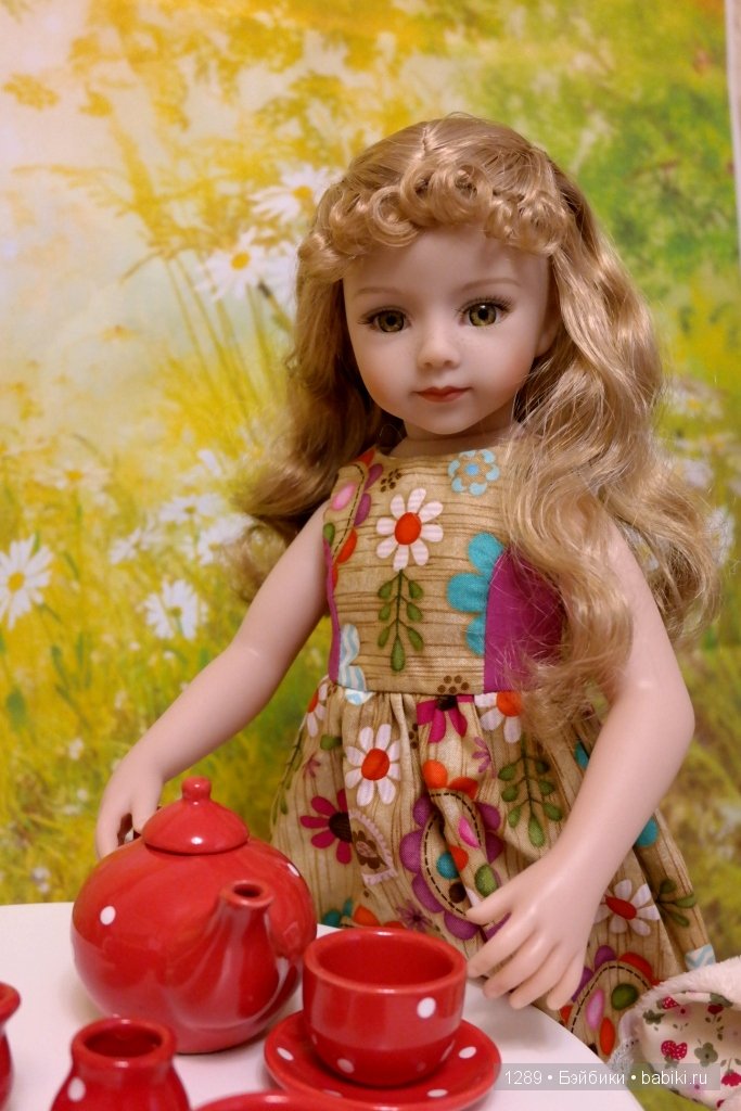 Fanouche от Silvia Natterer в гостях у кукол Maru and Friends. Испанские истории