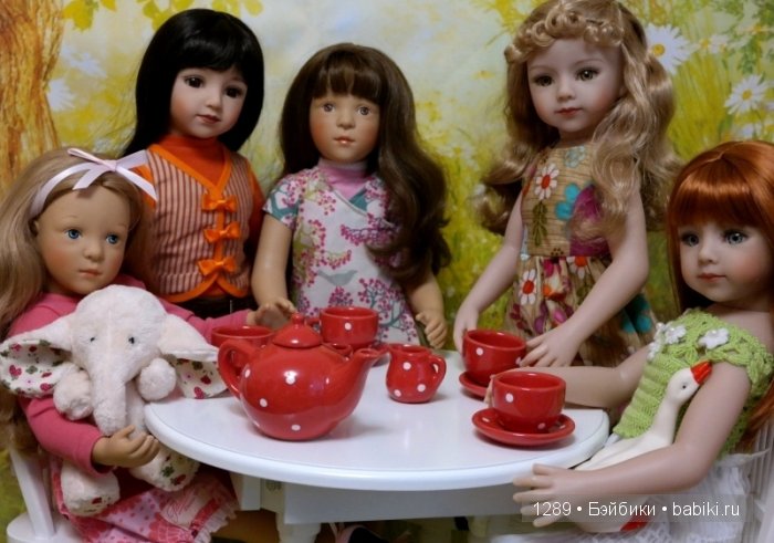 Fanouche от Silvia Natterer в гостях у кукол Maru and Friends. Испанские истории